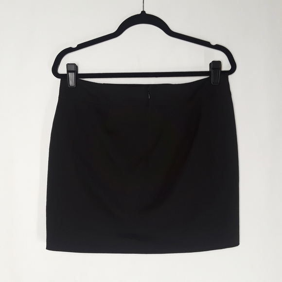 Gap Small Black Stretch Skirt With Ribbon Detail - Picture 5 of 10